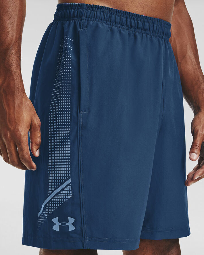 Under Armour Woven Graphic Traeningsshorts Blå