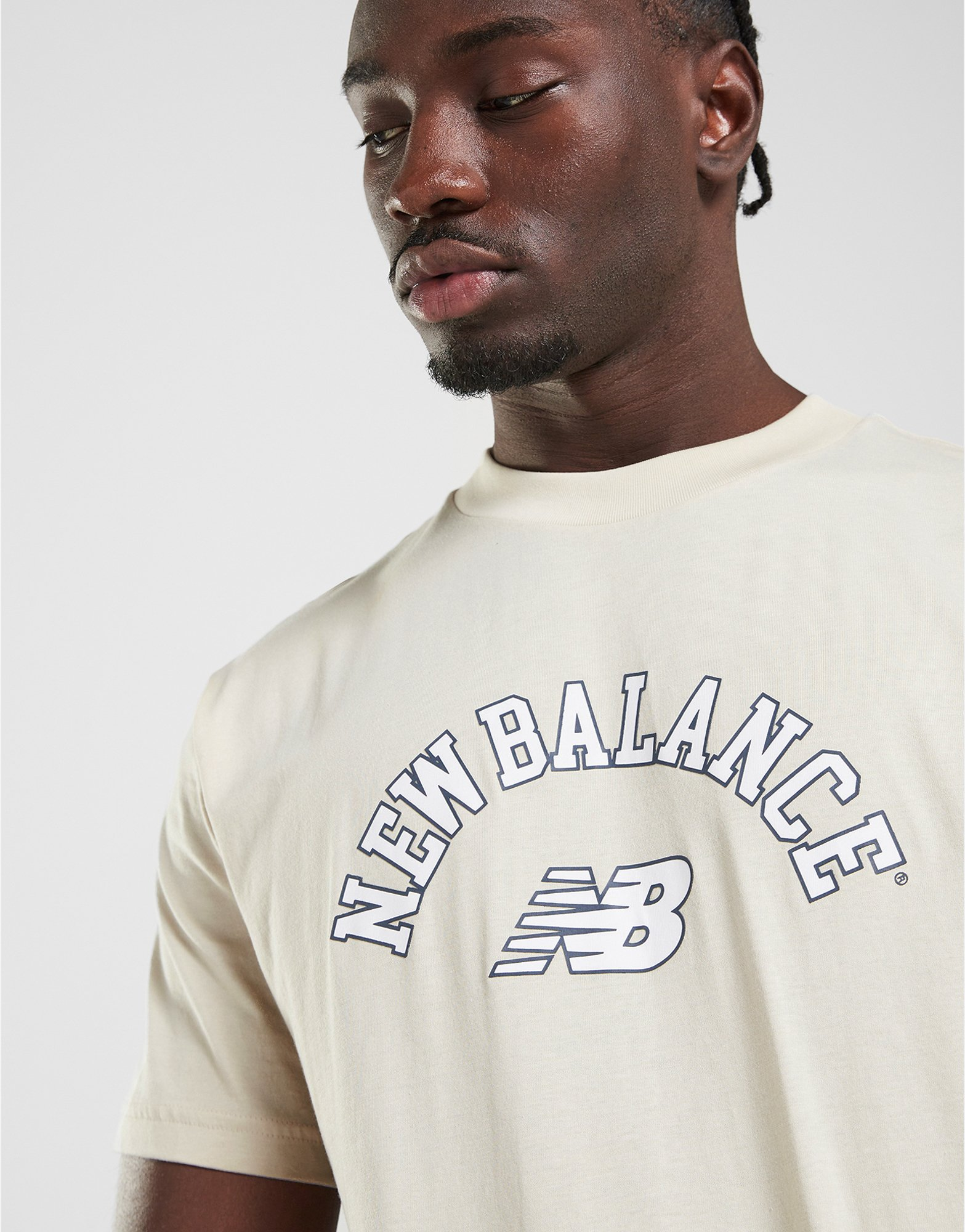 New Balance T-shirt Logo Homme