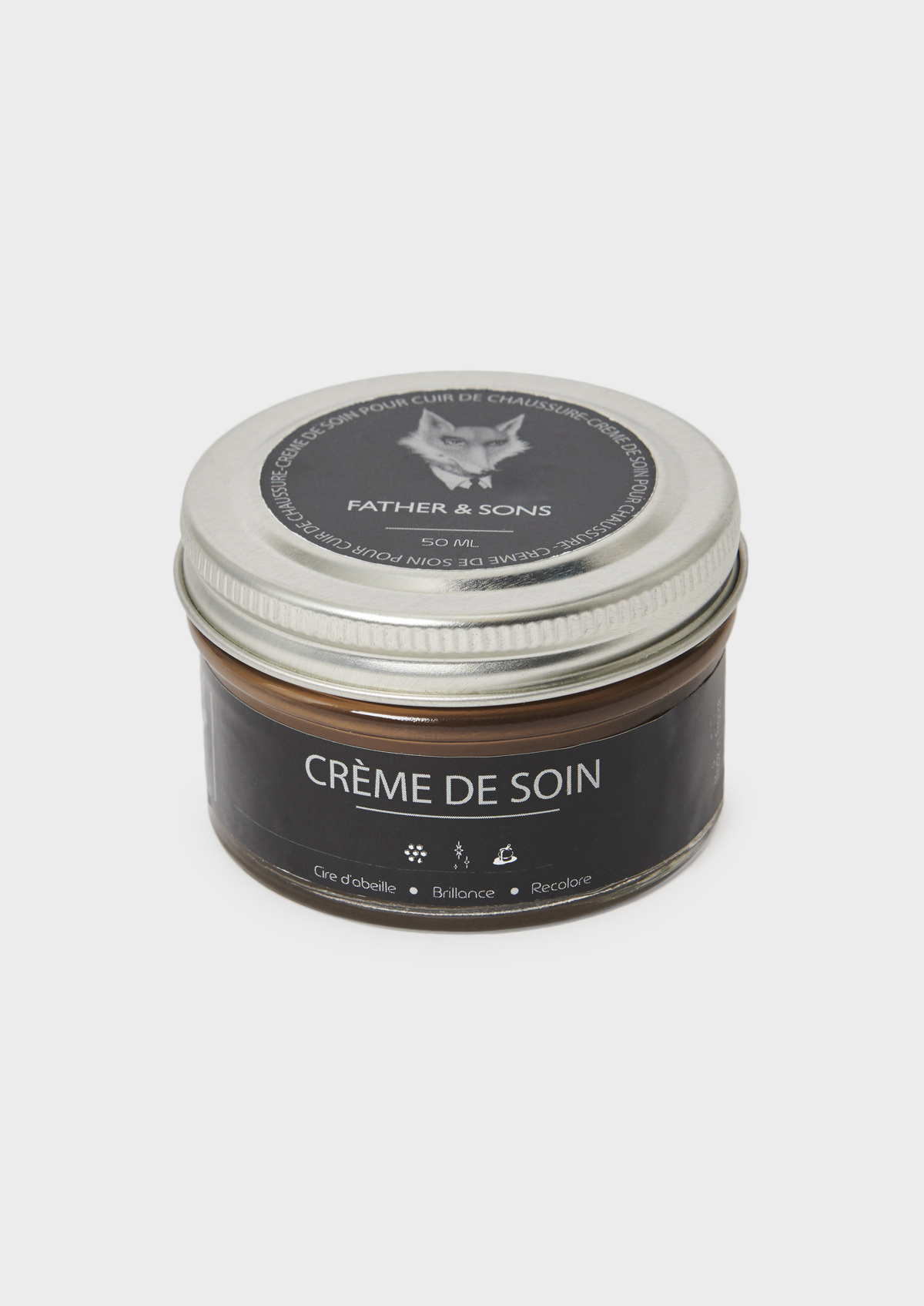 Crème de cirage cognac pour cuir