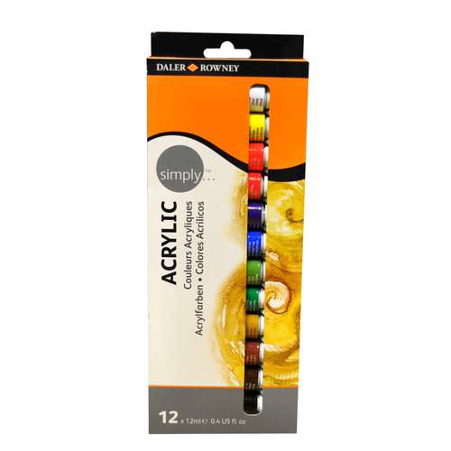 DALER-ROWNEY Simply Acrylfarben-Set