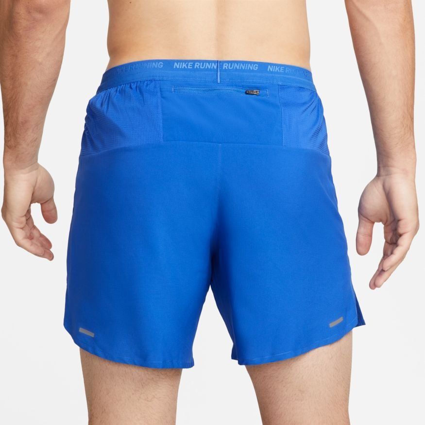 Nike Short Dri-FIT Stride - Bleu/Argenté