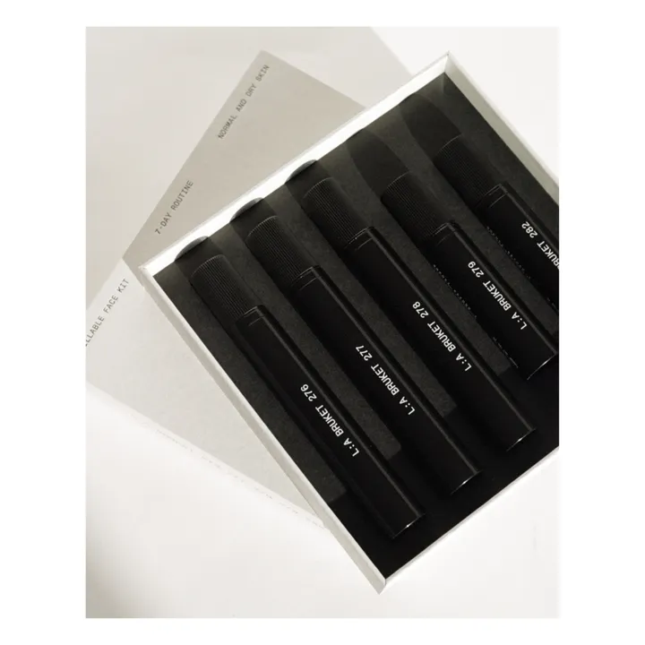 L:A BRUKET Kit de voyage rechargeable - Peau sèche