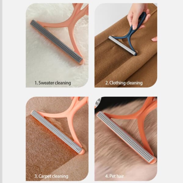 Skånsom resirkulerbar looverfjerner Animal Hair Fur Clothes Care Roll