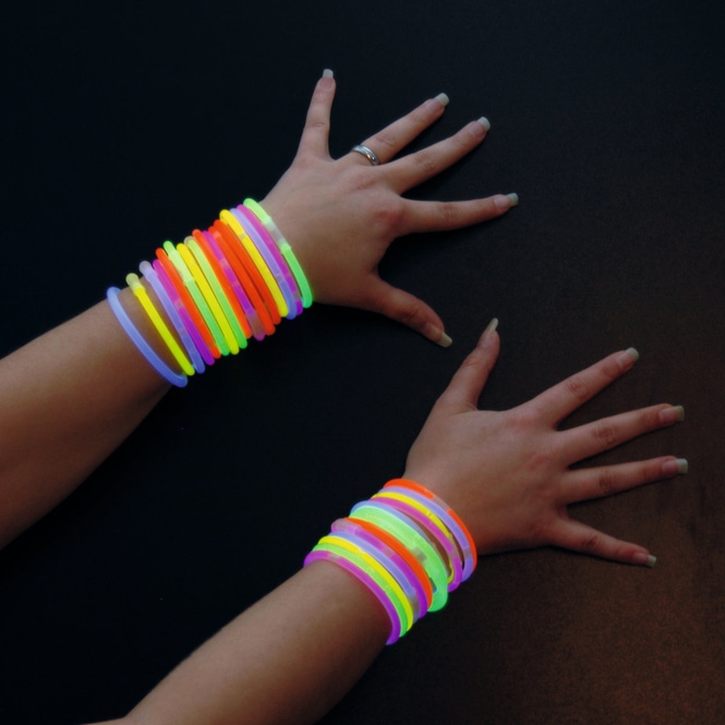 Knicklicht-Armbänder - ca. 20 cm - 25 Stück