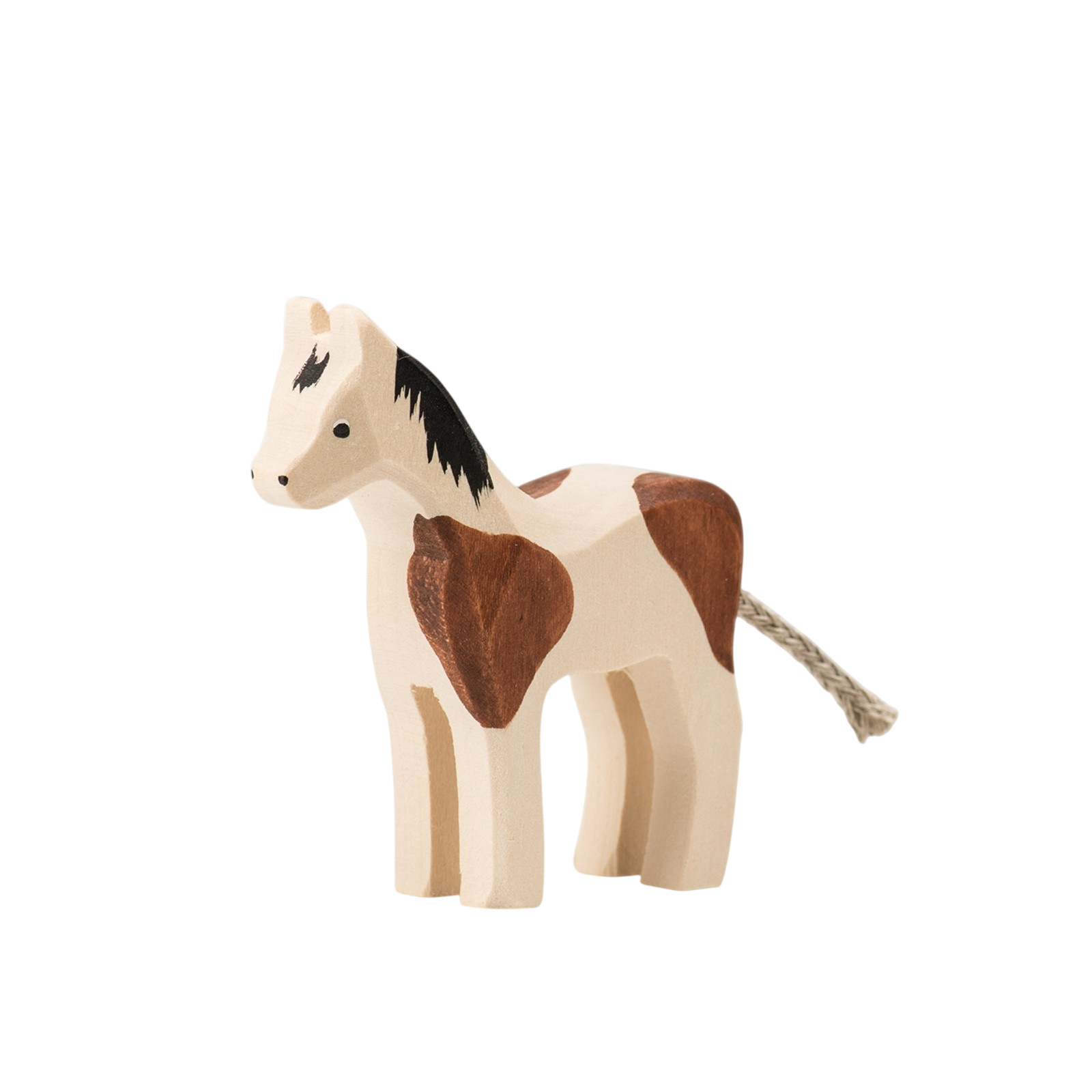 Trauffer Pinto Pferd klein Holztier Trauffer