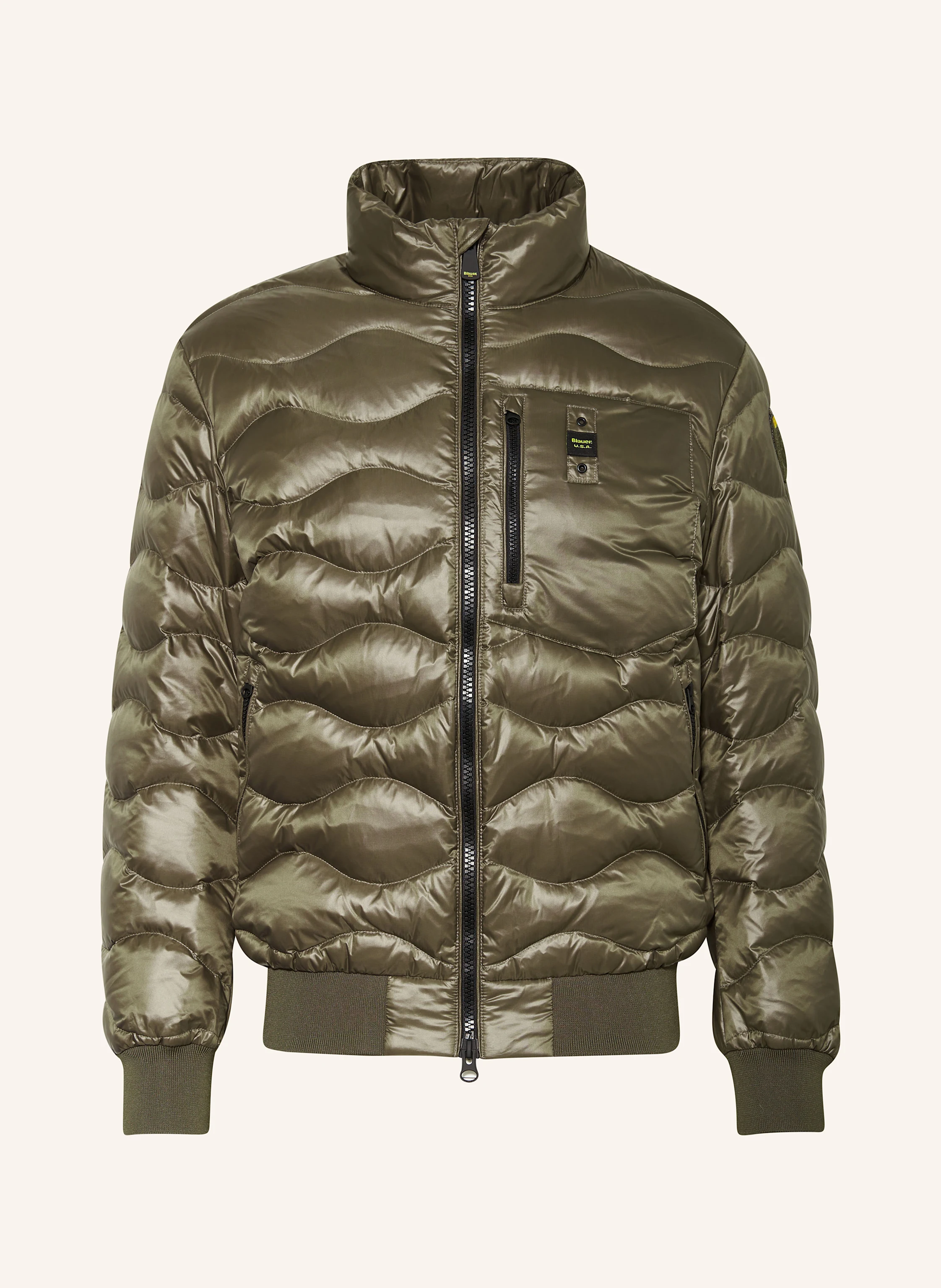 Blauer Lightweight-Daunenjacke