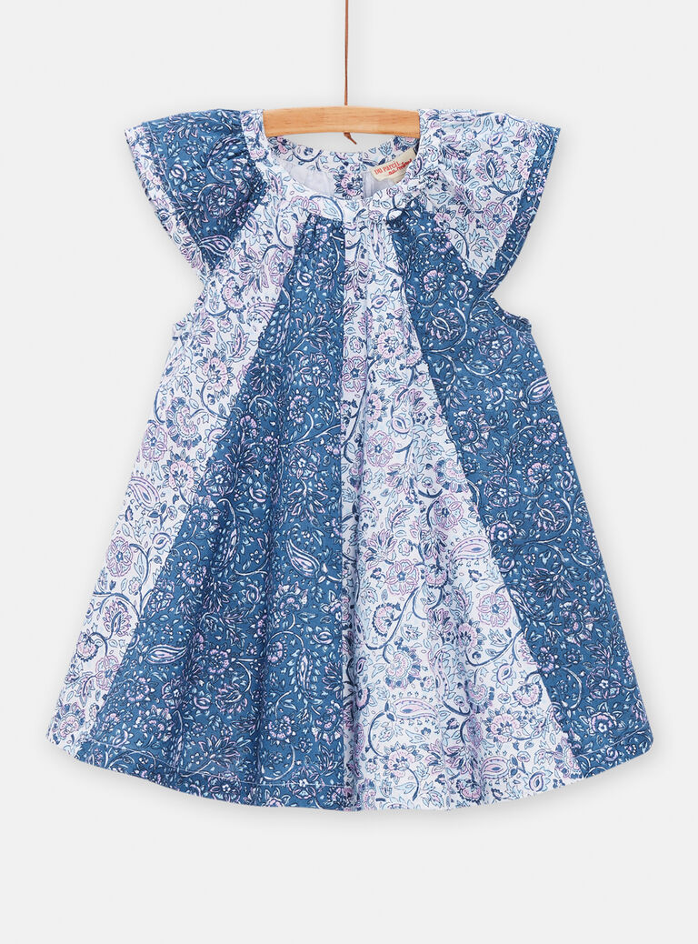 Robe à imprimé floral pour bébé fille