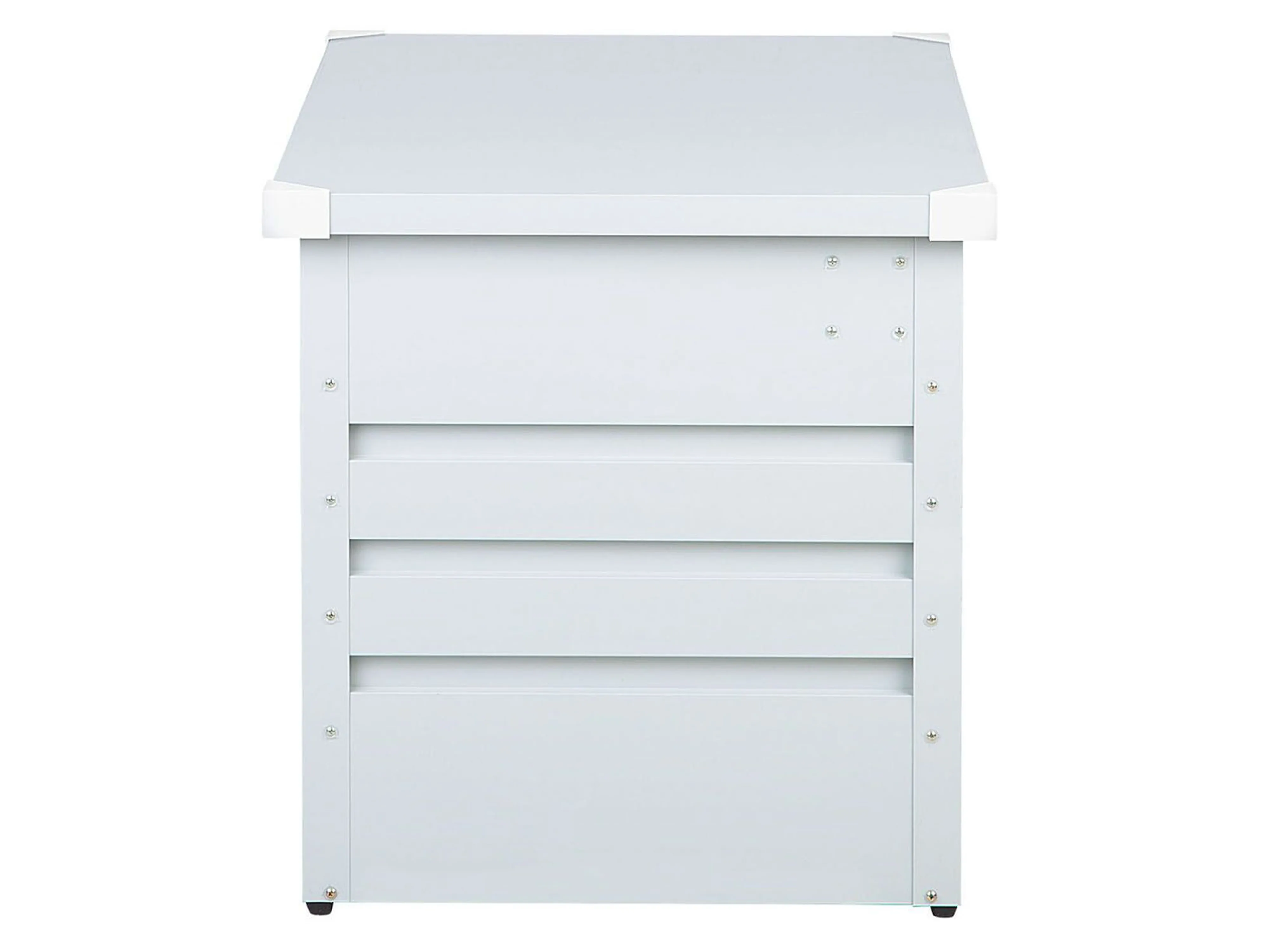 Kussenbox CEBROSA 132 cm 62 cm Lichtgrijs