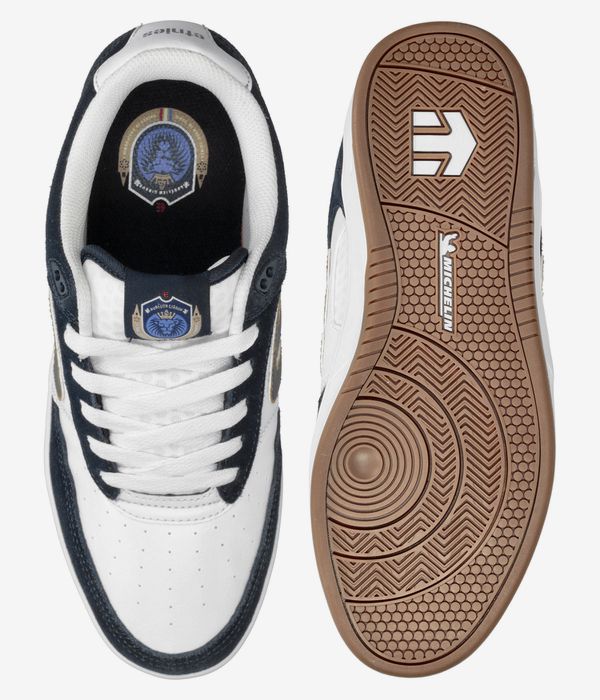 Etnies x Michelin The Aurelien Schuh (white navy gold)