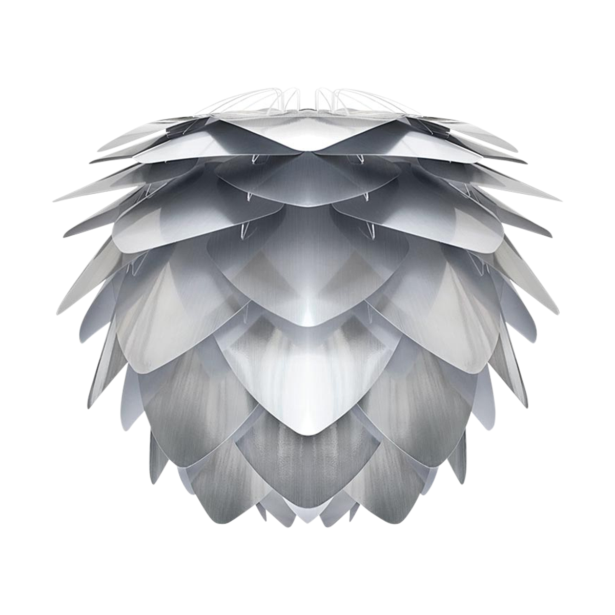 Umage Silvia Mini lampenkap brushed steel - Ã 32 cm