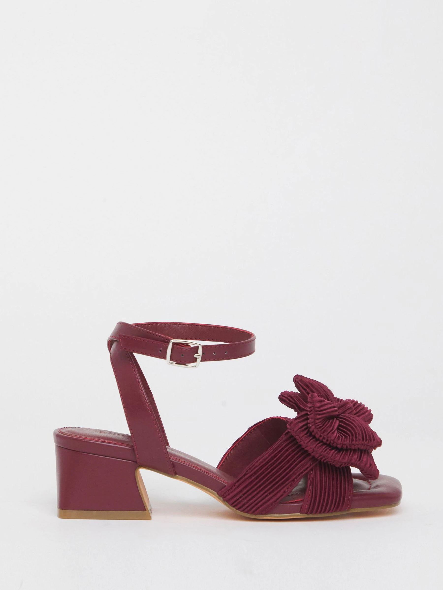Simply Be Double Bow Block Heels