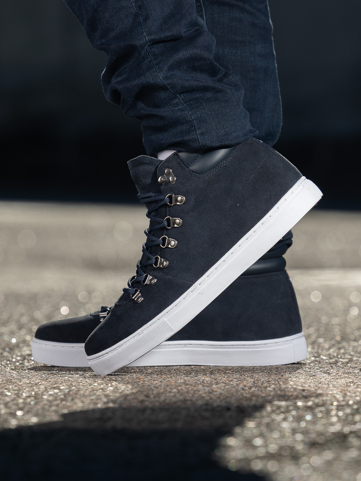 Jean Paul - Sancerre Mid Navy - Trapes Sko