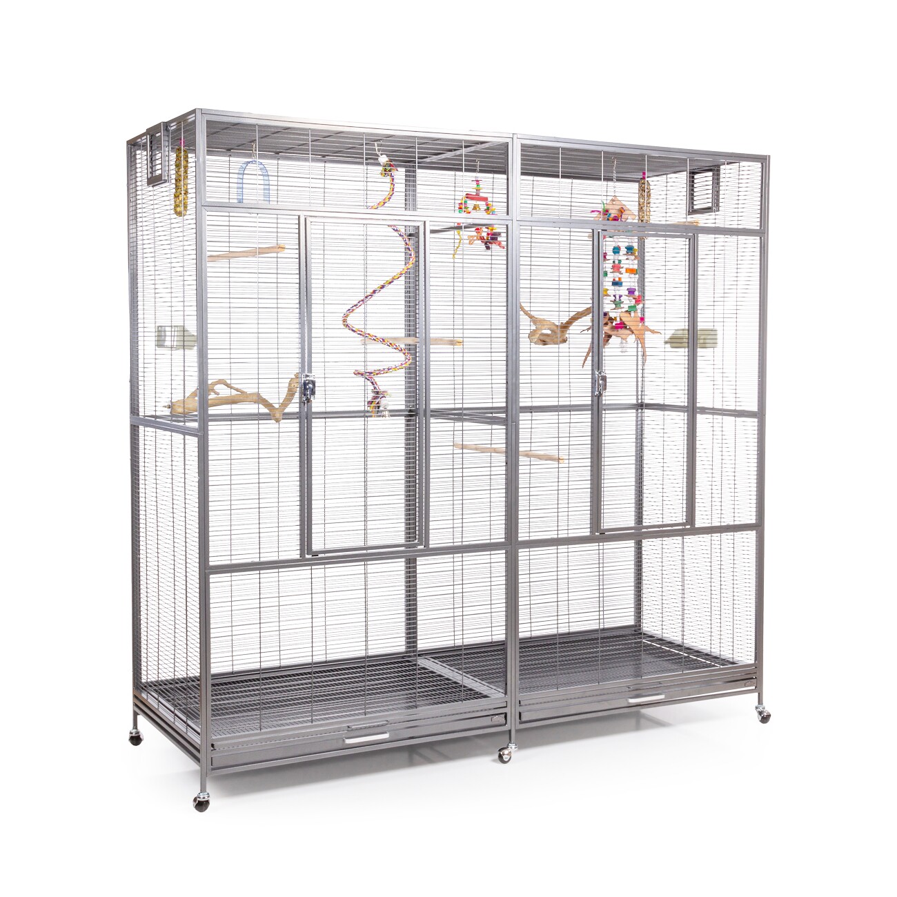Montana Cages Voliere New Sydney II hellgrau