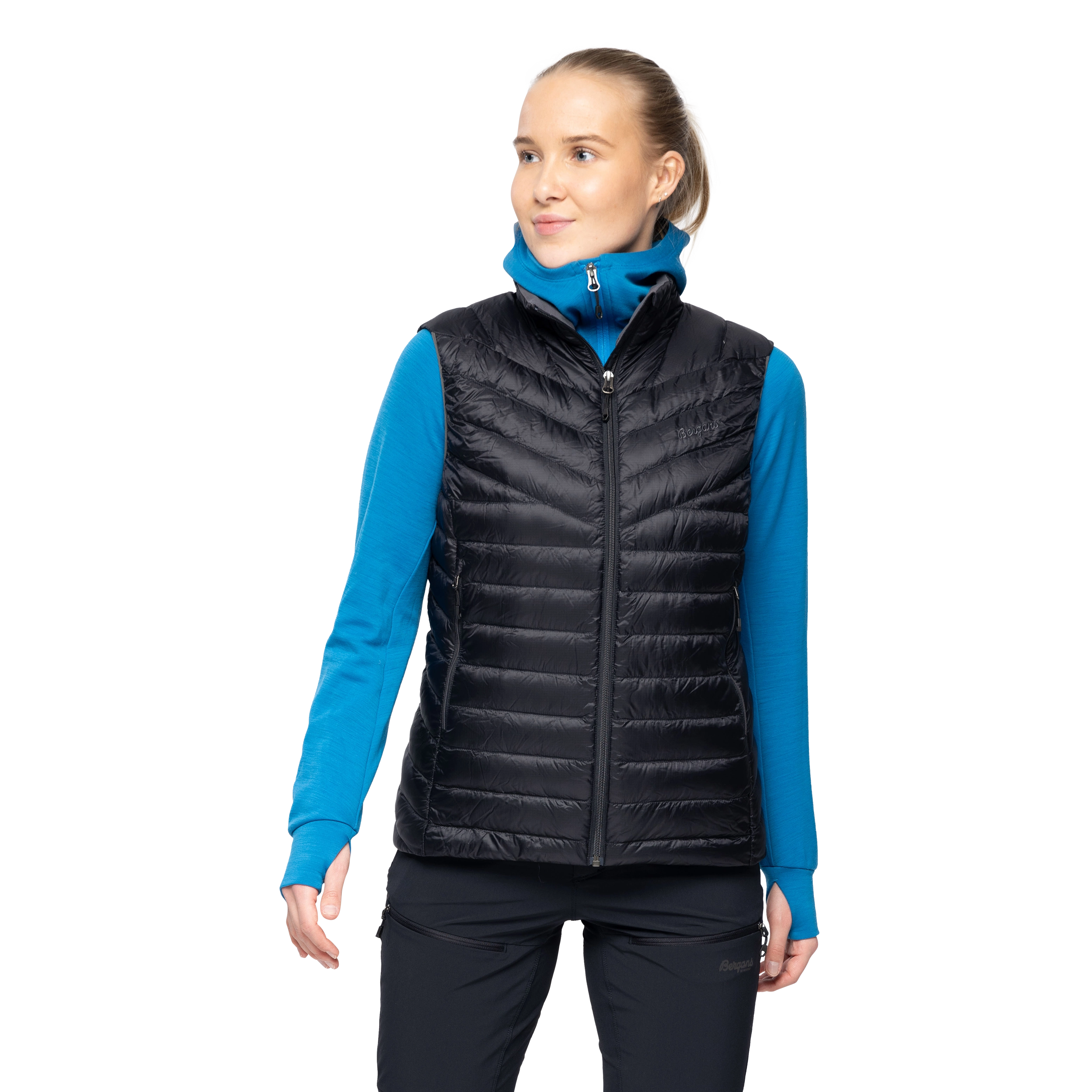 Rabot Light Down Vest Women Black