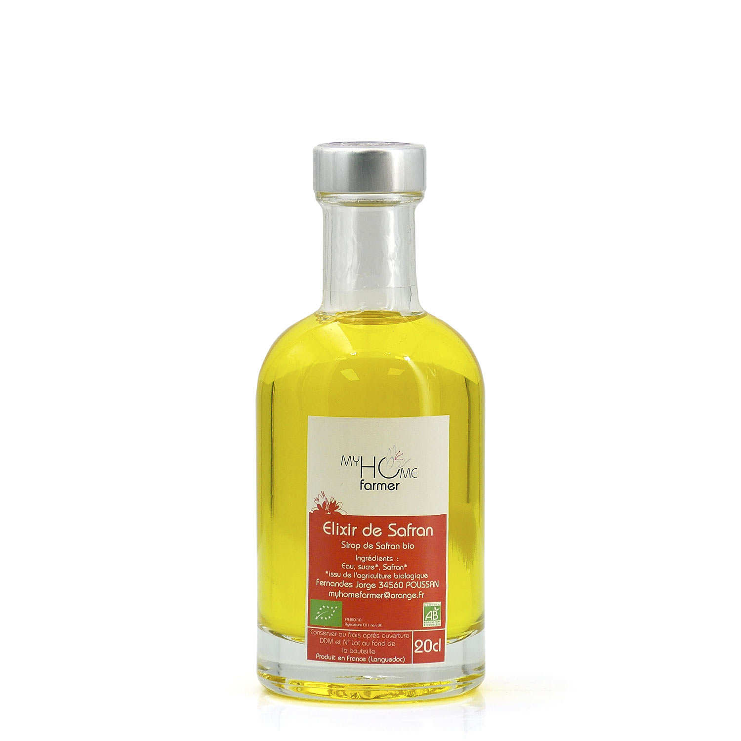 Elixir de safran du Languedoc (sirop de safran)