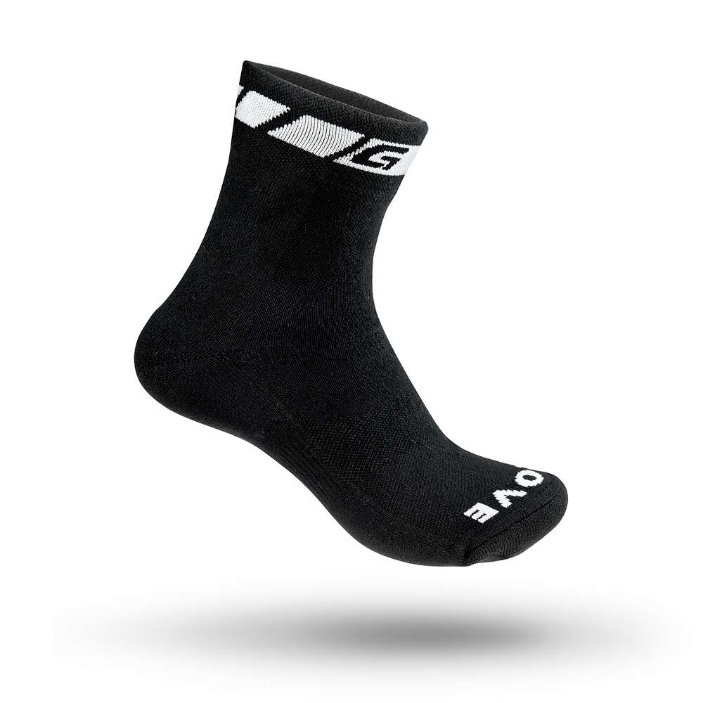 GripGrab Spring/Fall Midseason Fietssokken Zwart