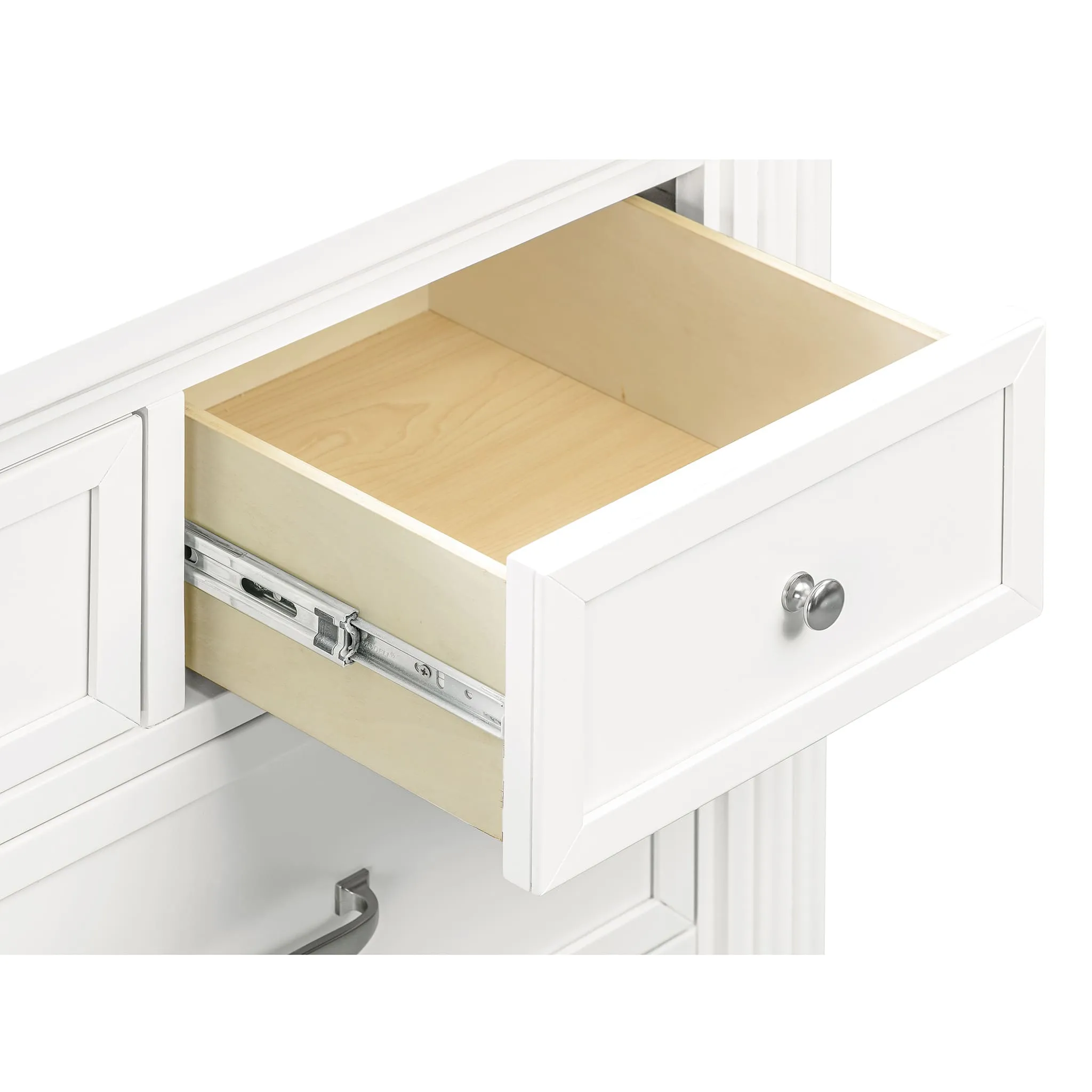 Million Dollar Baby Bureau 7 Tiroirs Durham - Blanc Chaud