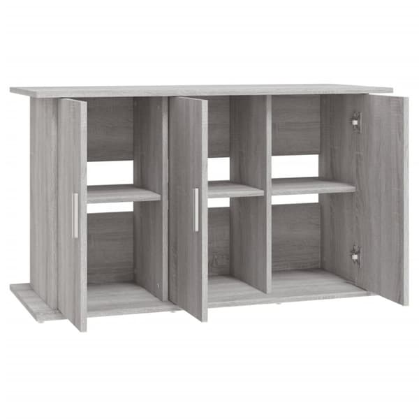 vidaXL Akvariumstativ grå sonoma 101x41x58 cm konstruert tre