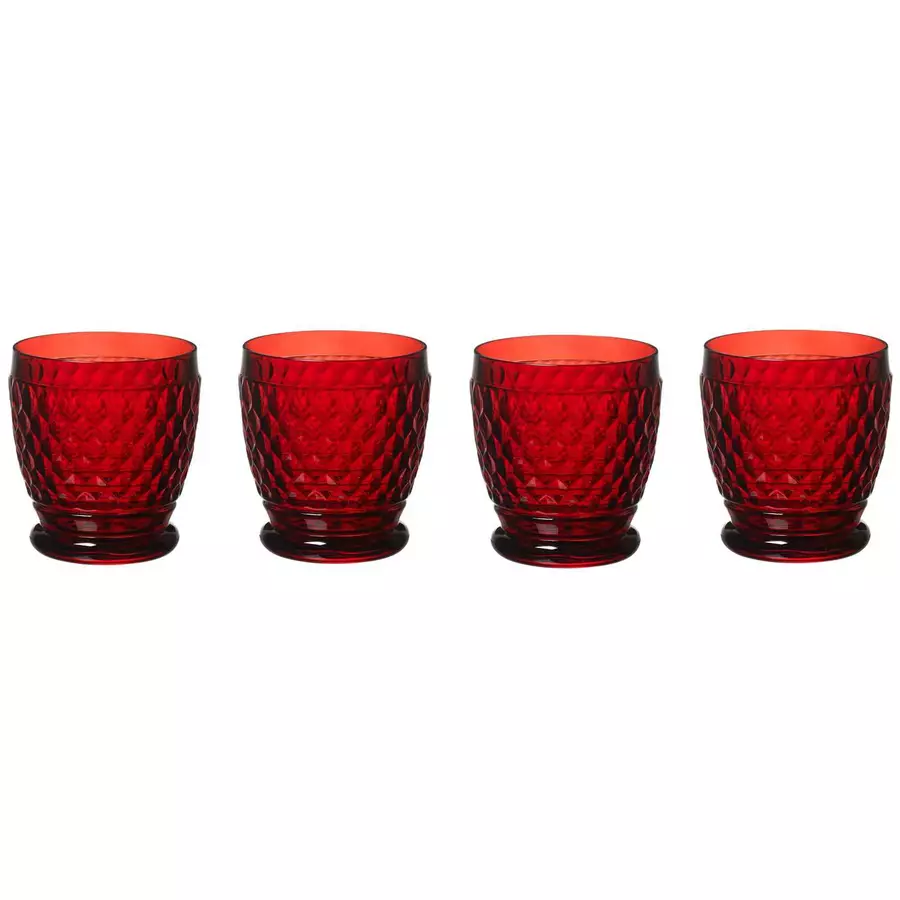 Villeroy & Boch Becher Boston Coloured 330 ml 4er Set rot