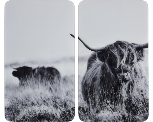 Glazen afdekplaten Wenko Highland Cattle 53992800