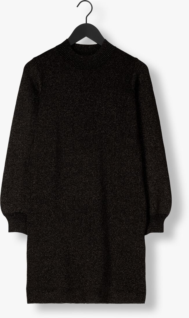 OBJECT zwarte object mini jurk objreynard l/s knit dress