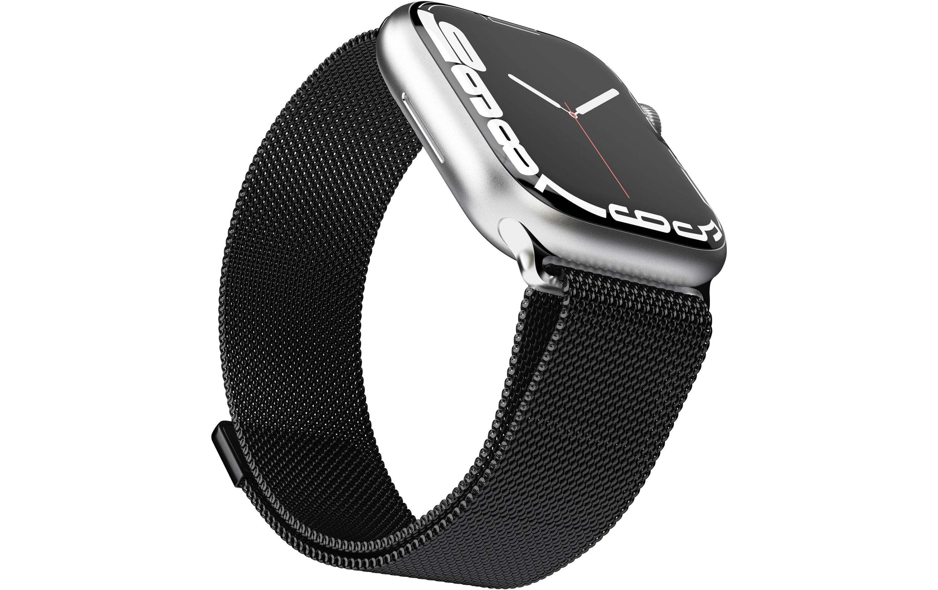 Armband Milanese Loop Apple Watch 38/40/41 mm BlackEdelstahl-Armband für Apple Watch 38/40/41 mm