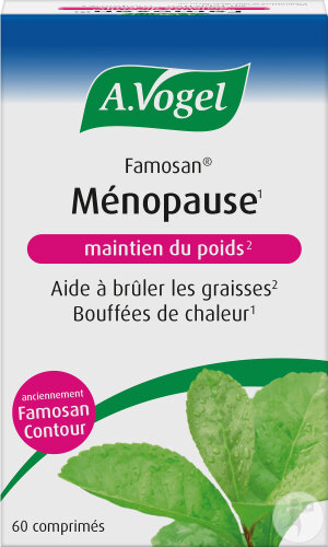 A. Vogel Famosan Ménopause Maintien Du Poids Complément Alimentaire 60 Comprimés
