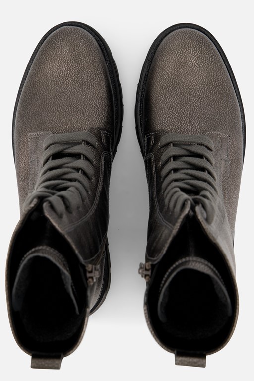 Gabor Veterboots zilver Leer