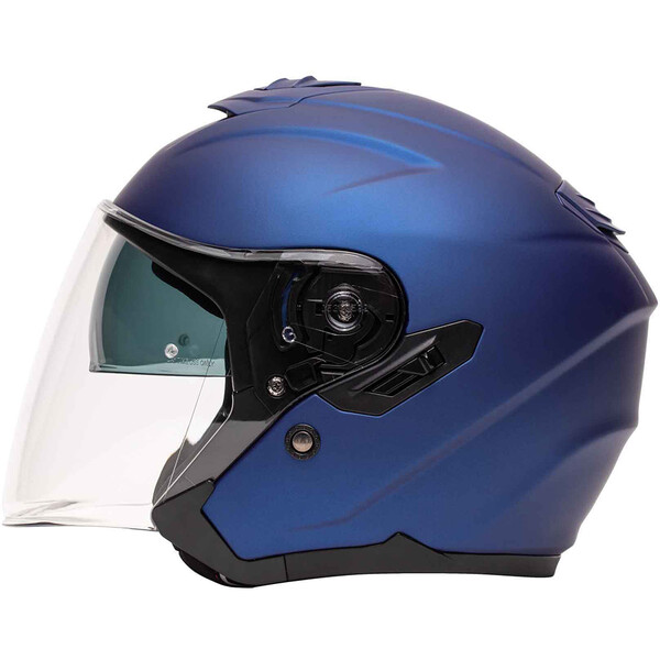 Marko - Casque M-Jet Fiber Bleu Mat
