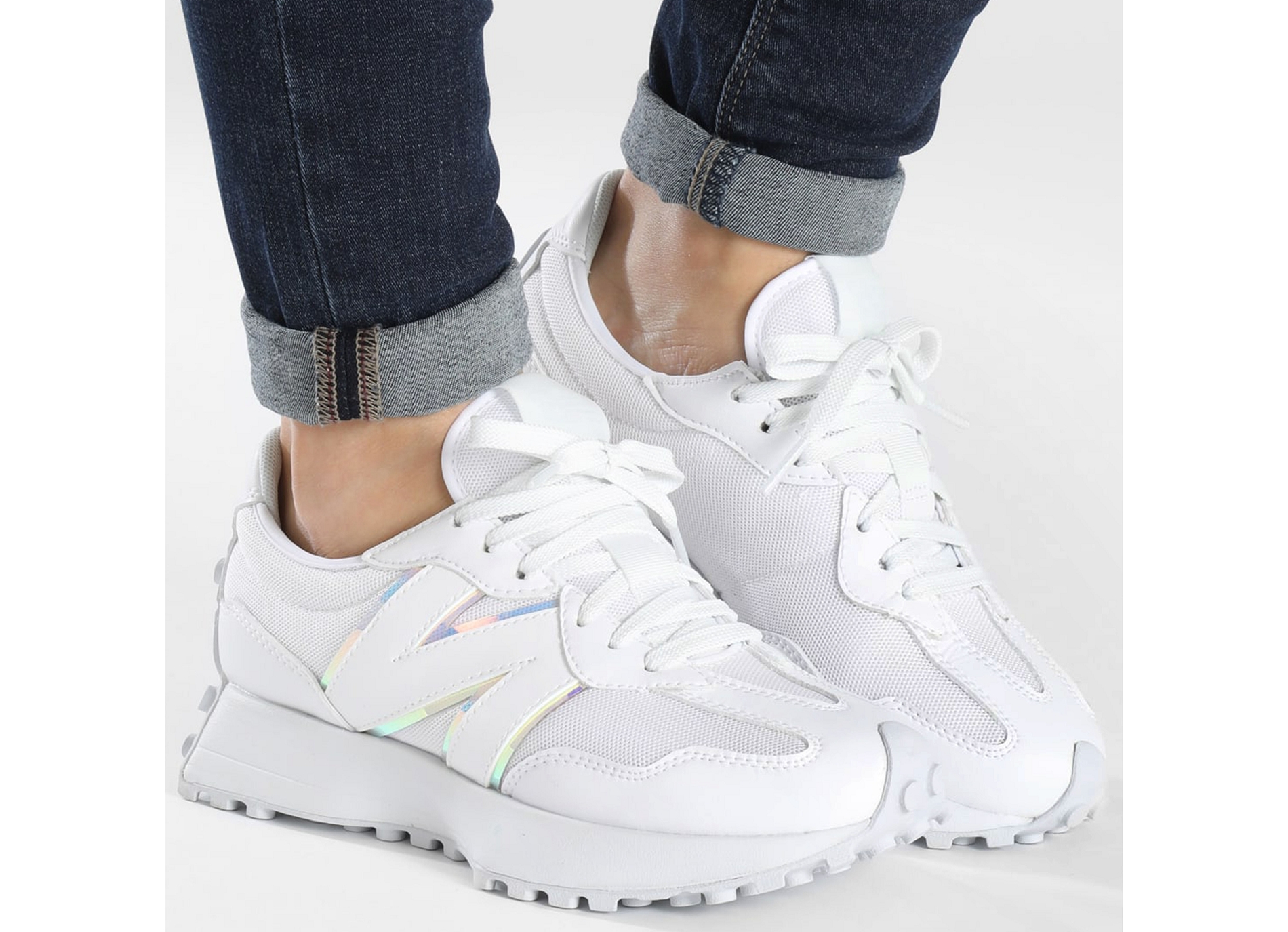 U327 blanc argent