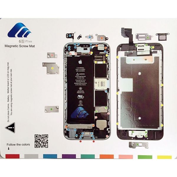 Tapete Magnético iPhone 6S Plus para Organização de Parafusos