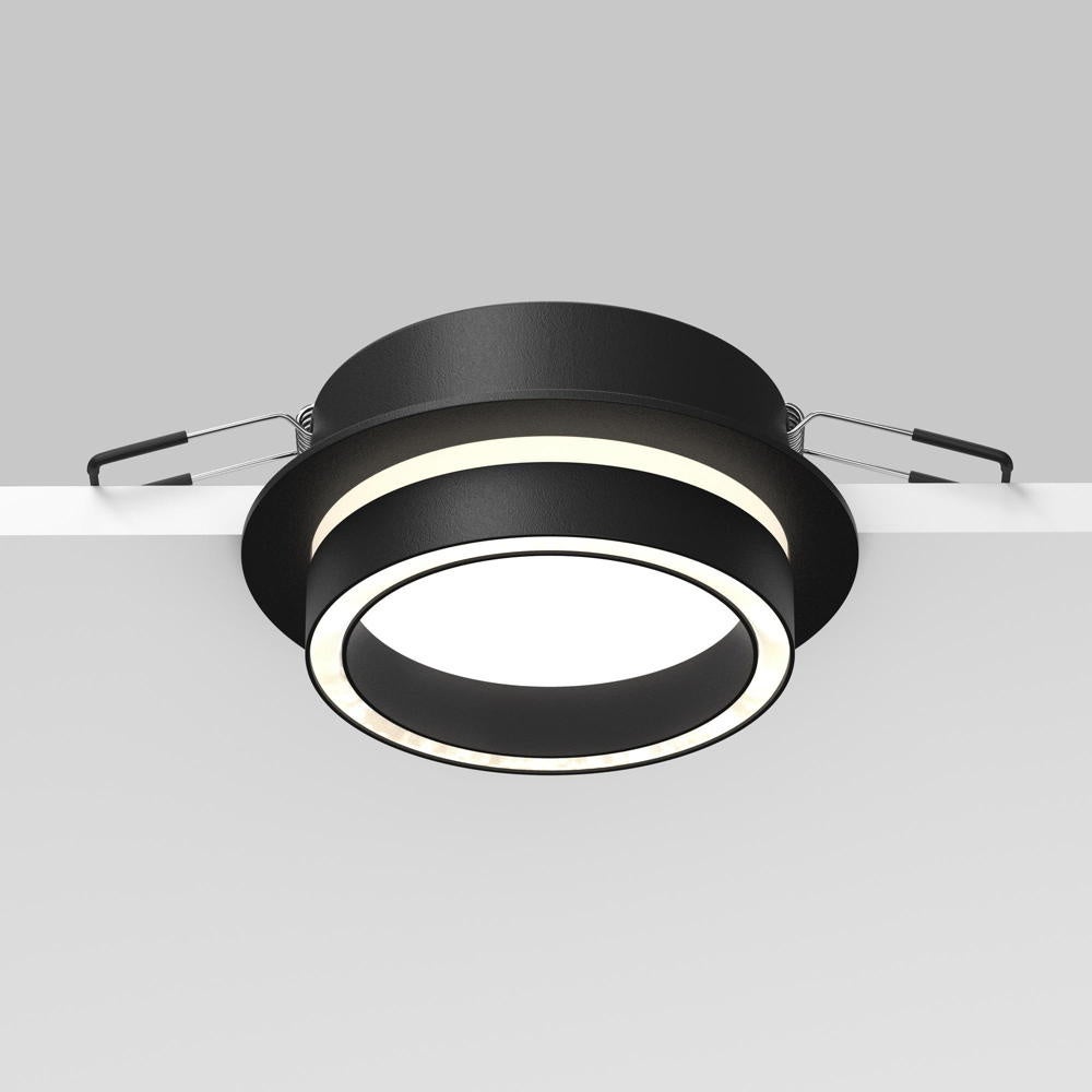 Orlo inbouwarmatuur in zwart-wit GX53