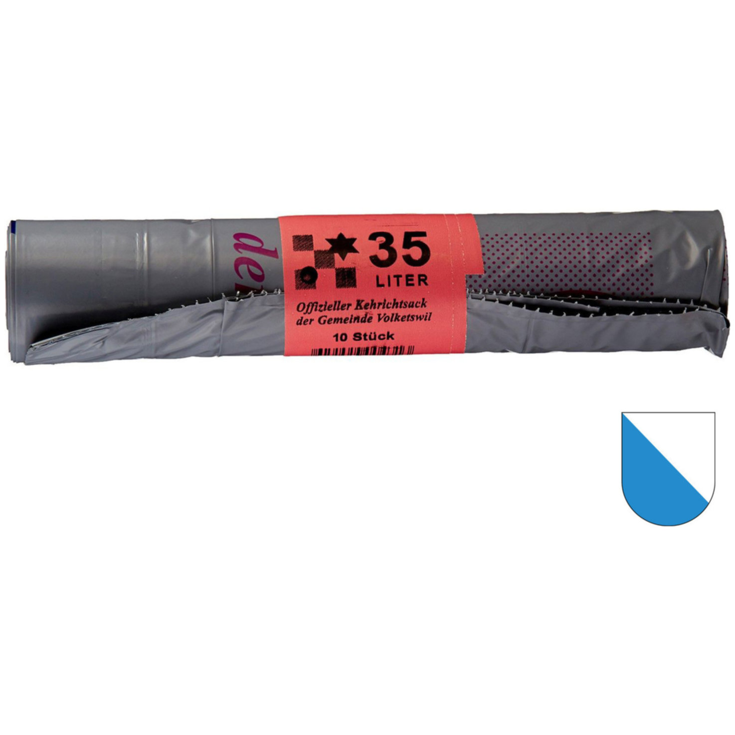 Gebührenkehrichtsack Volketswil 35L 10 Stück