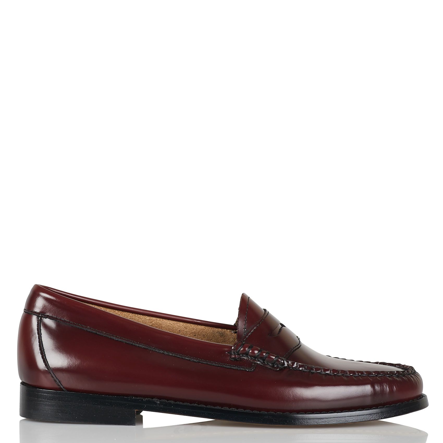 G.H. BASS & CO. Mocassins en cuir Rouge