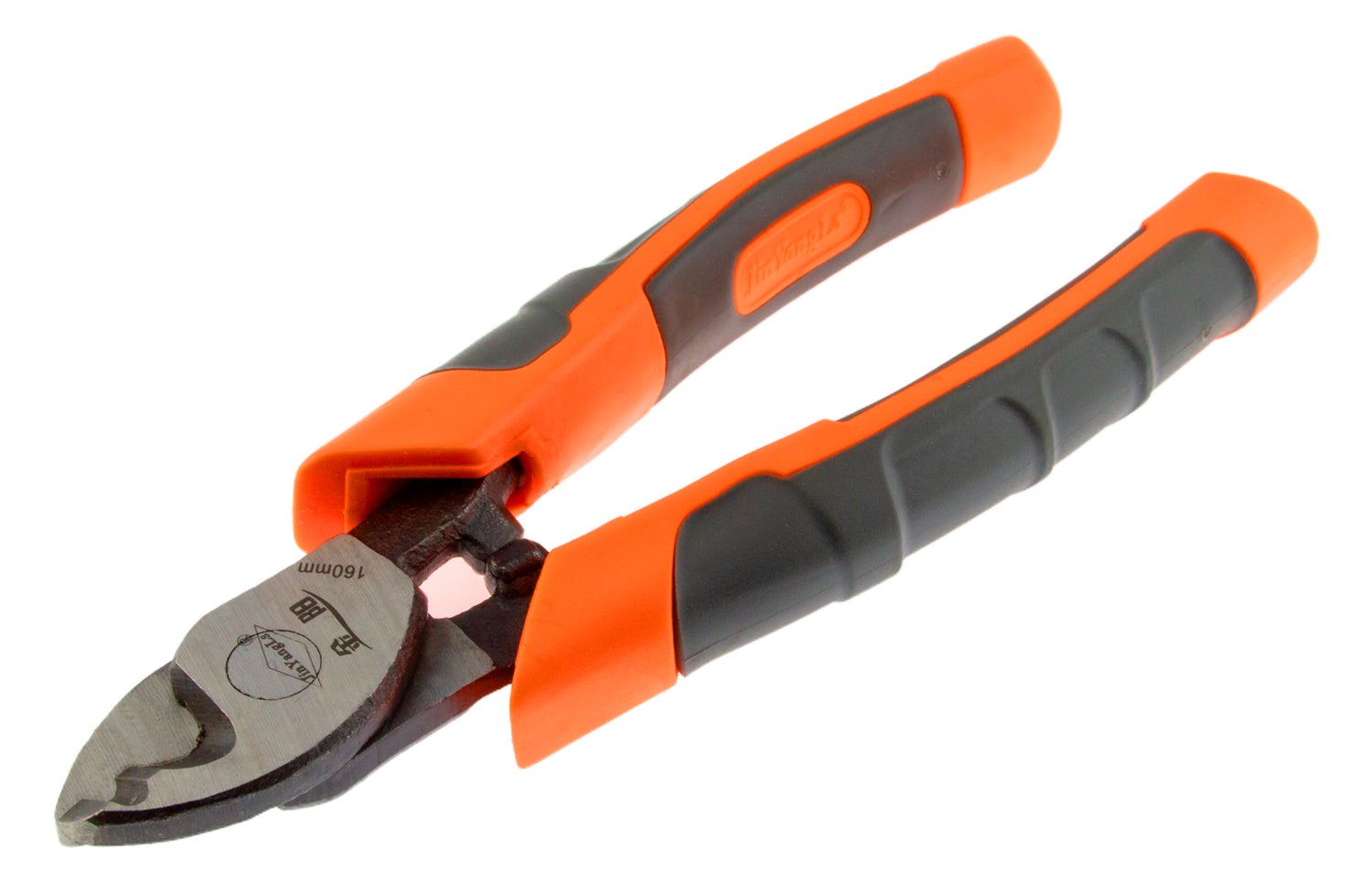 Scherpe zijkniptang met ergonomische handgrepen, kabelkniptang voor alle soorten kabels, draadstrippers, handgereedschap voor koper- en aluminiumkabels