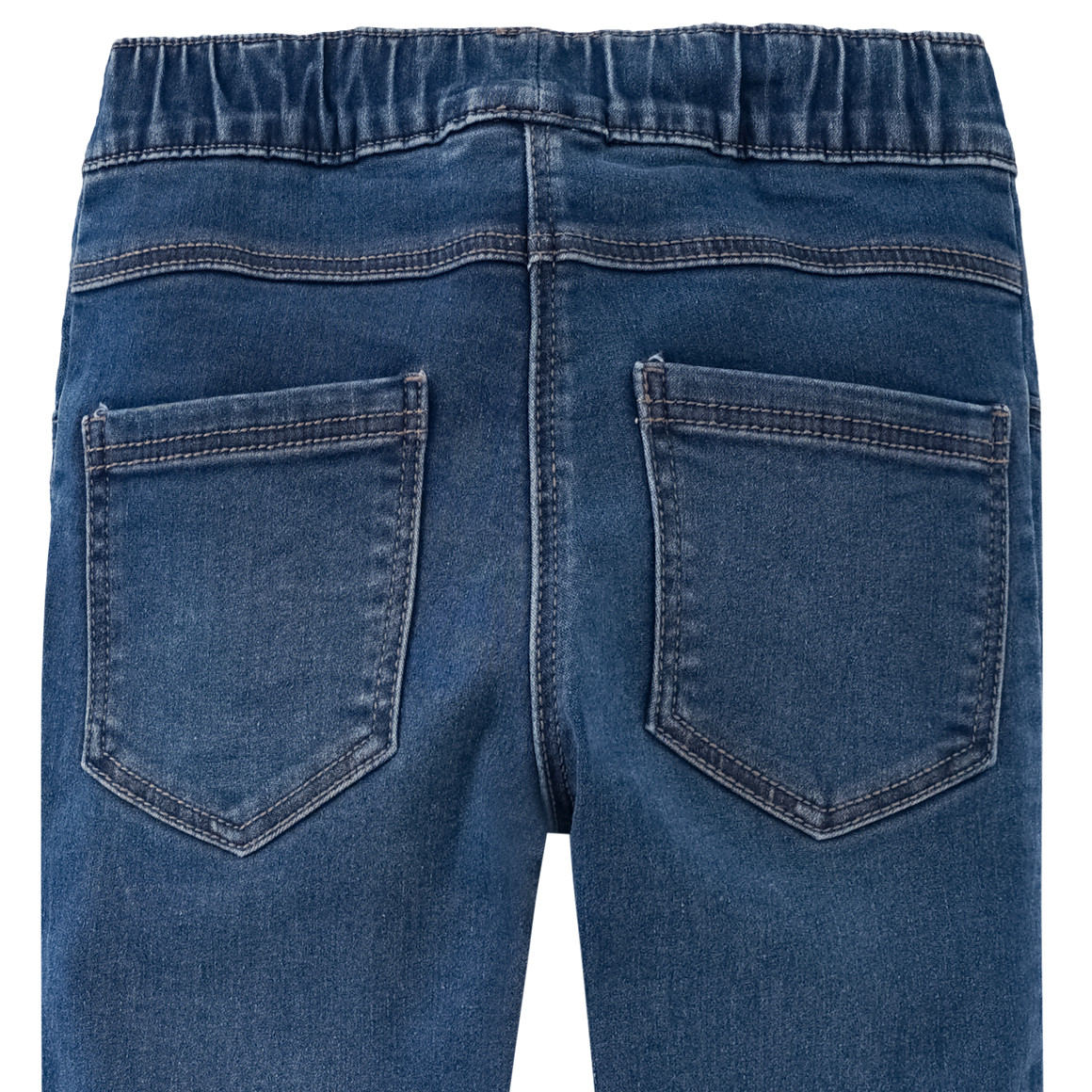 Famy Mädchen Jeggings mit Stretch-Bund blau