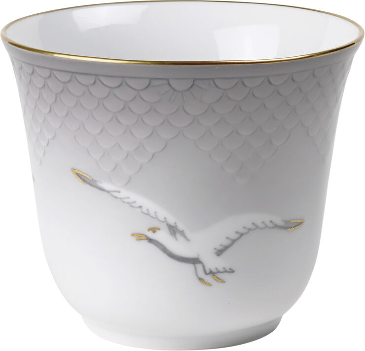 Royal Copenhagen Måge kop 26 cl, grå Grå