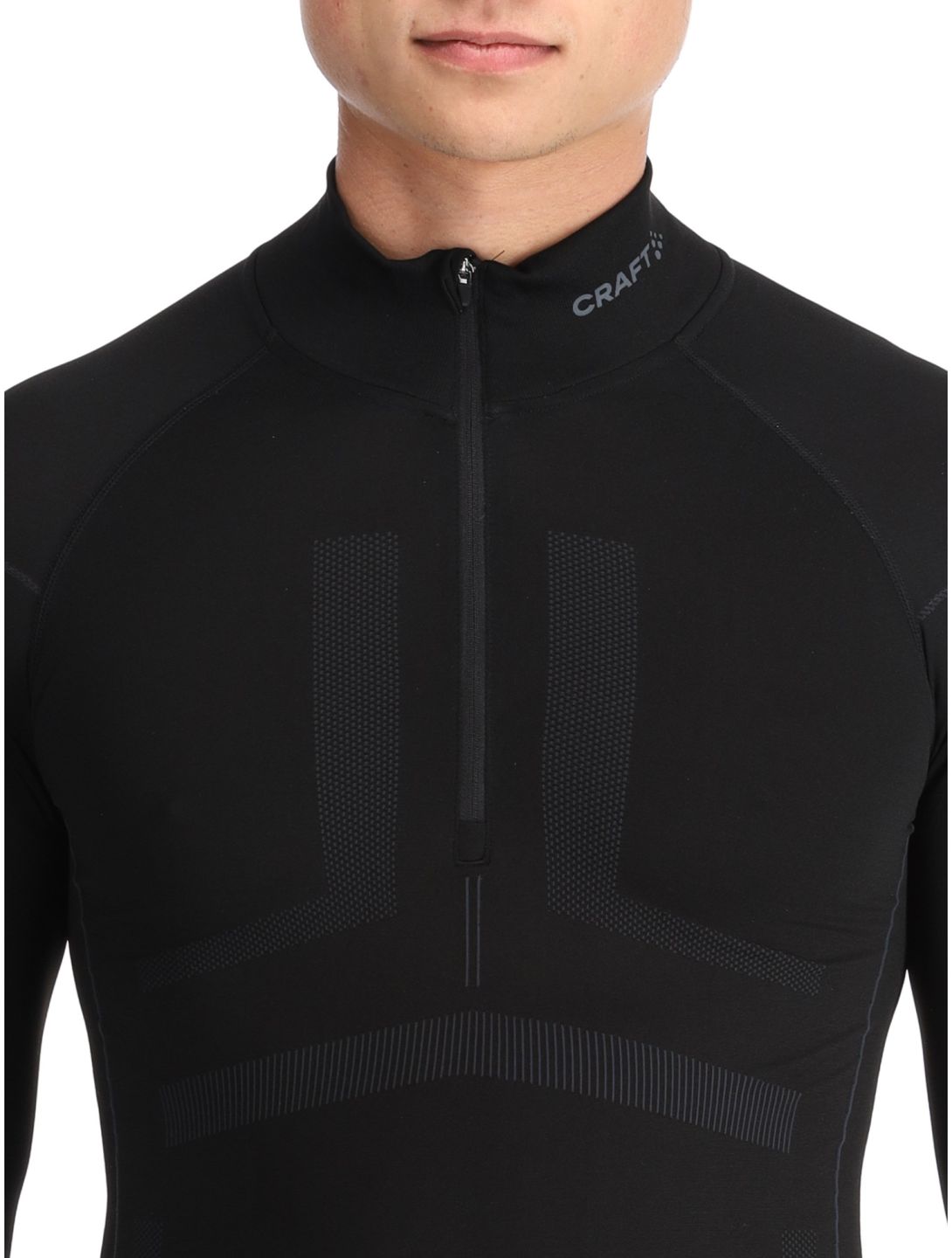 Active Intensity Zip thermoshirt heren