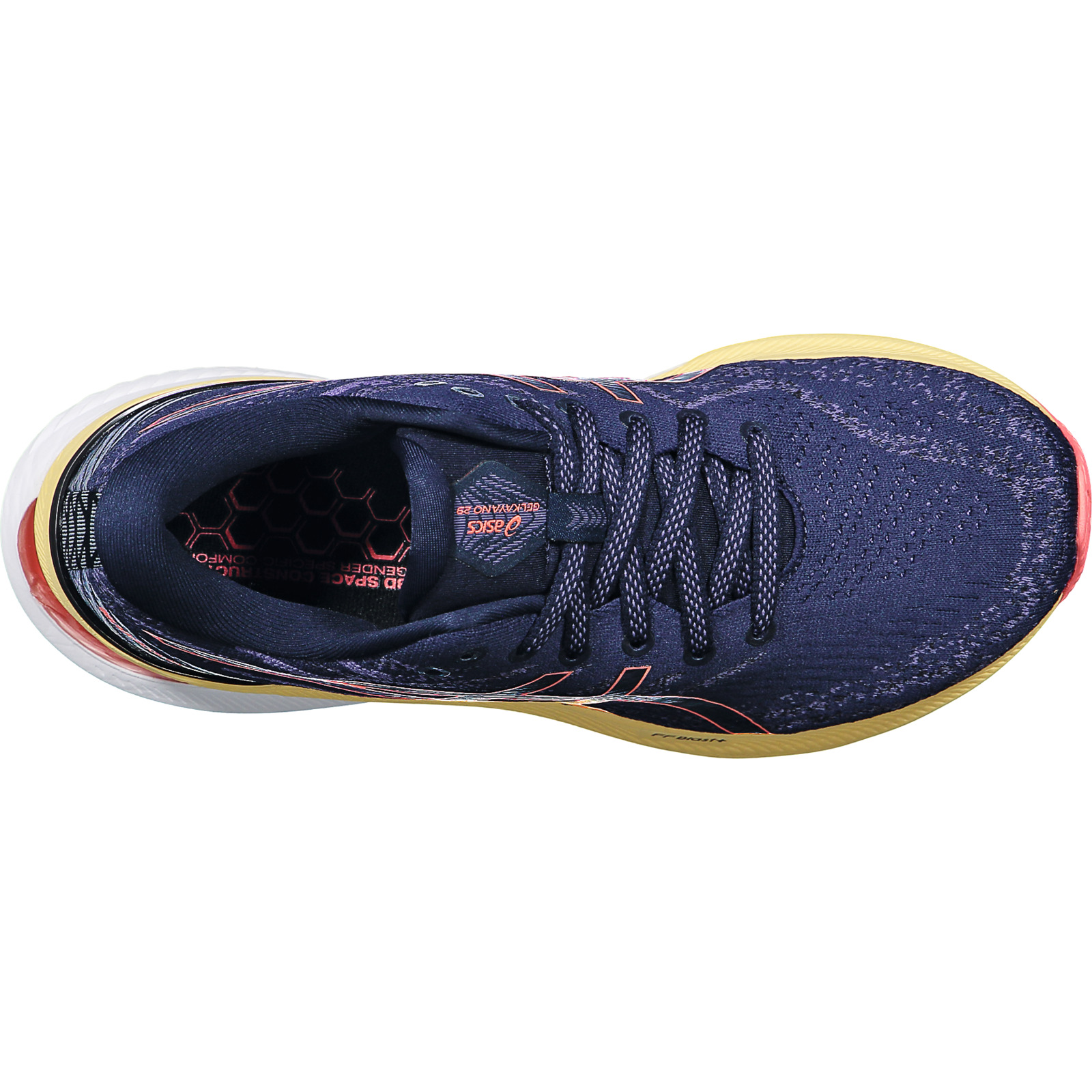 Asics Damen-Laufschuh Gel-Kayano 29 dunkelblau, 39.5