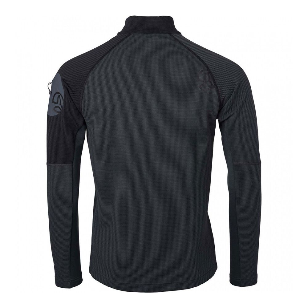 Ternua LEMIK 1/2 ZIP - Sweat Homme whales grey/black