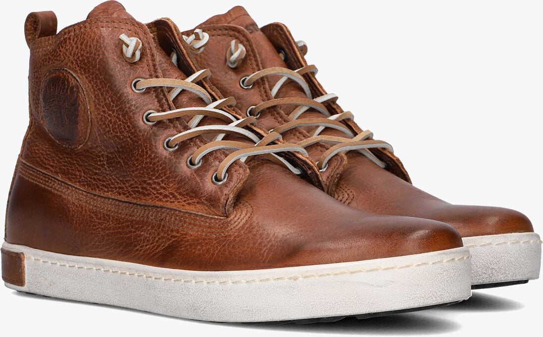BLACKSTONE bruine blackstone lage sneakers icon