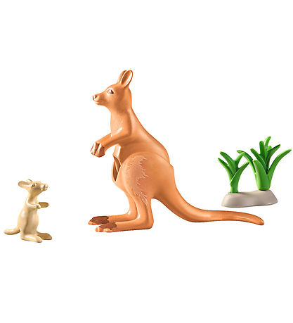 Playmobil Wiltopia - K?nguru m. Unge - 7 Dele - 71290