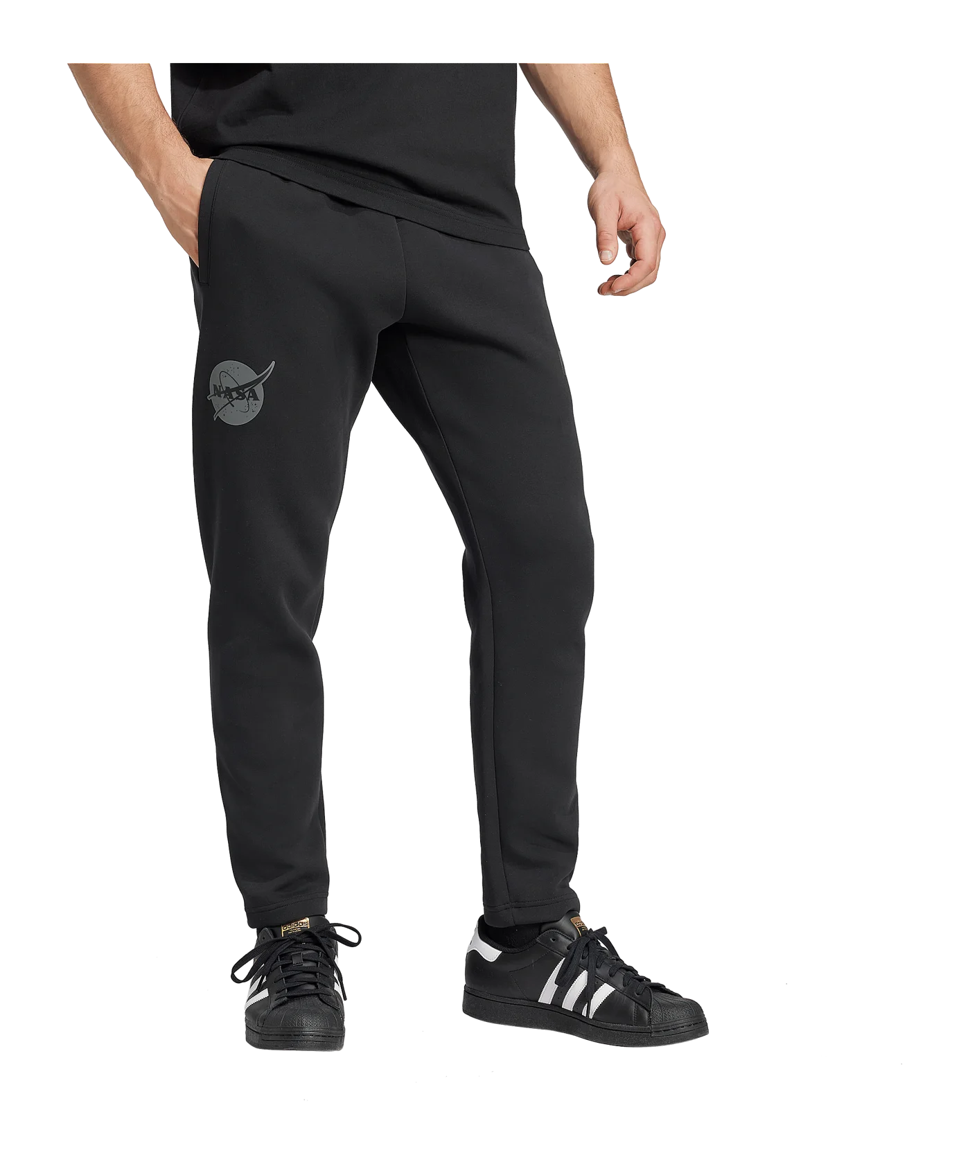 adidas Juventus Turin NASA Trainingshose Schwarz