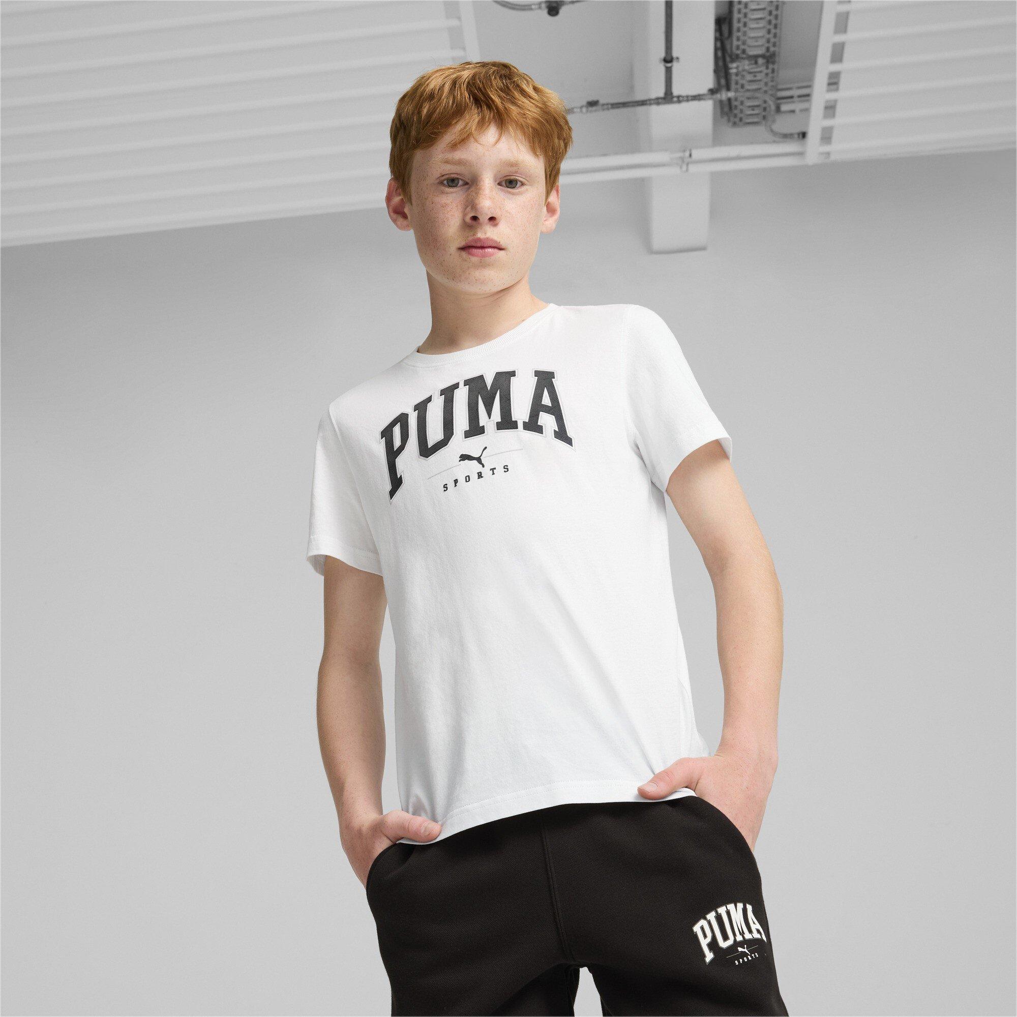 Puma Puma Squad Big Graphic Tee B T-Shirt Unisex Kids