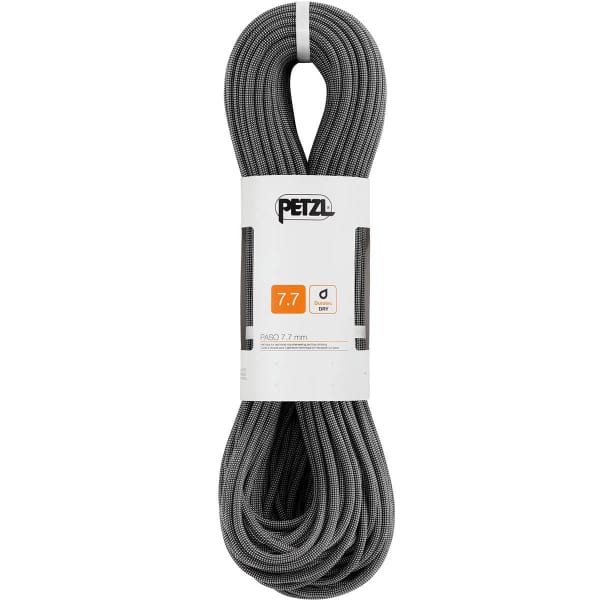 Corde alpinisme PETZL PASO GUIDE 7,7MM x 70M GRIS