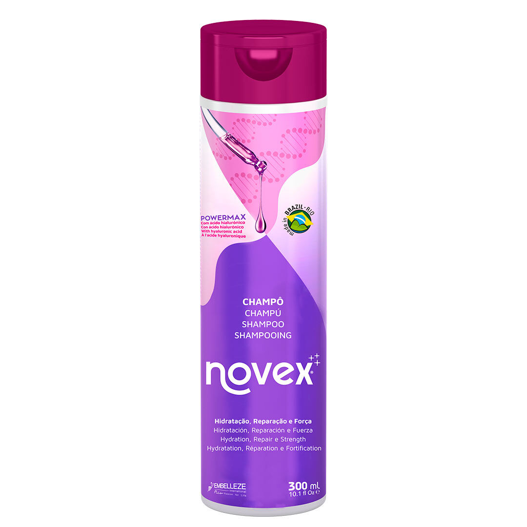 Novex ÁCIDO HIALURÓNICO PowerMax Hair Harmonization Champô - 300ml