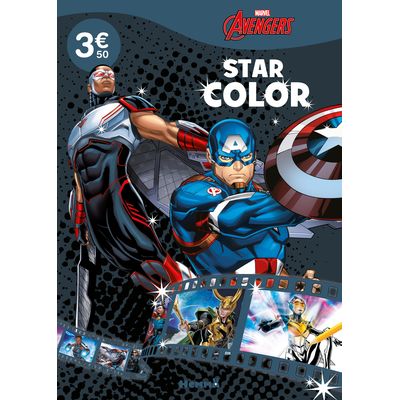 Marvel avengers - star color (falcon et captain america)