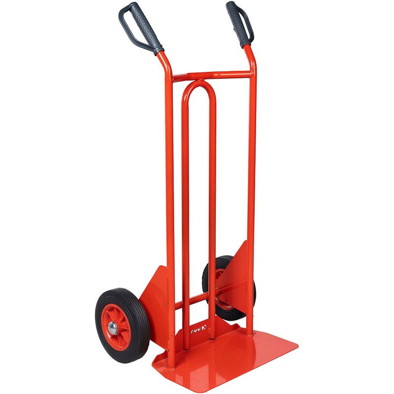 Diable acier à pelle fixe - Charge 250 Kg