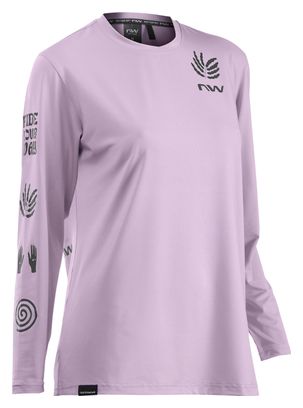 Maillot Manches Longues Femme Northwave Xtrail Violet