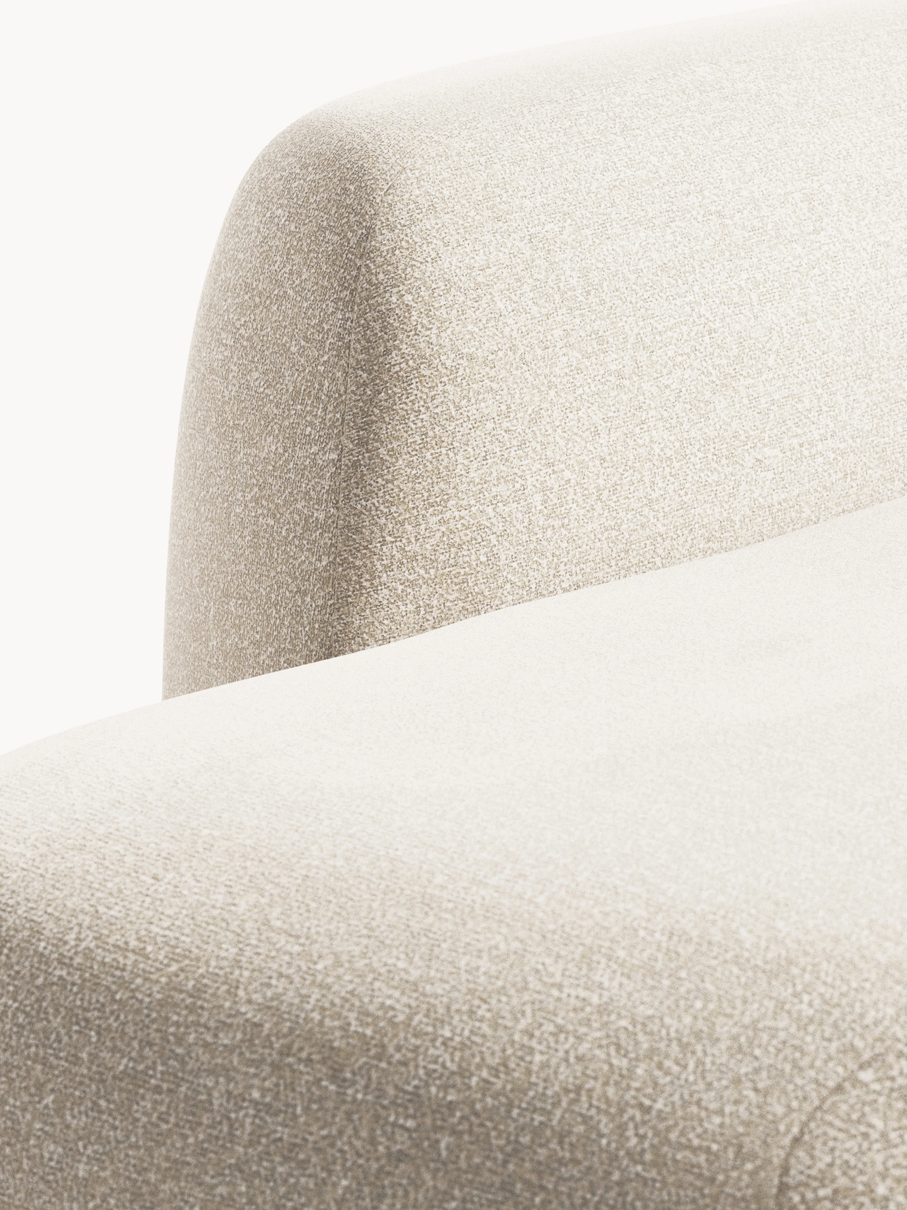 Modulaire bouclé chaise Wolke (3-zits)